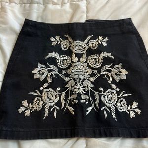 Black jeans MOTO  New almost  with from top shop  time  size 4